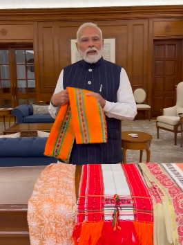 National Handloom Day: PM Modi Encourages Citizens to Embrace Traditional Indian Fabrics